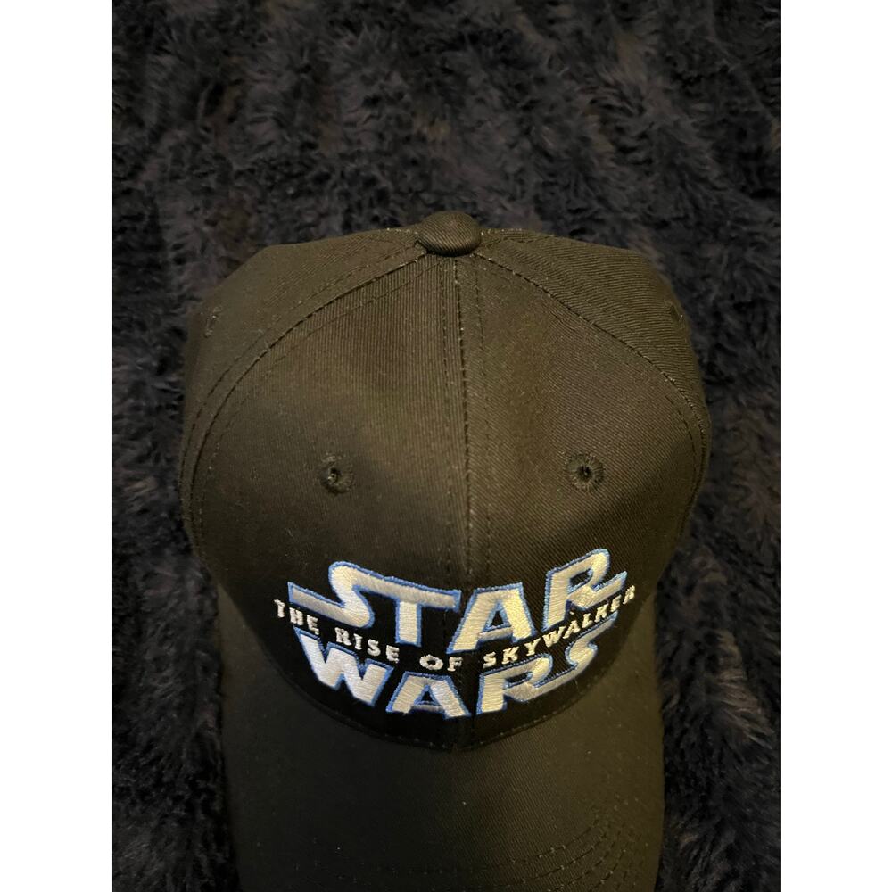 Star Wars Rise of Skywalker Hat Black Adjustable Cap Disney Movie Promo Adult - Picture 2 of 4